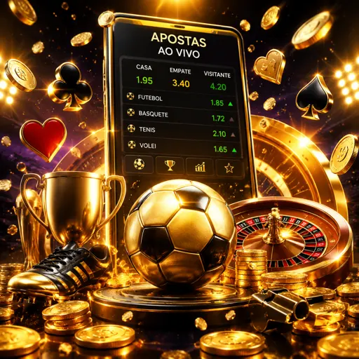 Celular exibindo a lista de partidas de futebol com cotações atualizadas